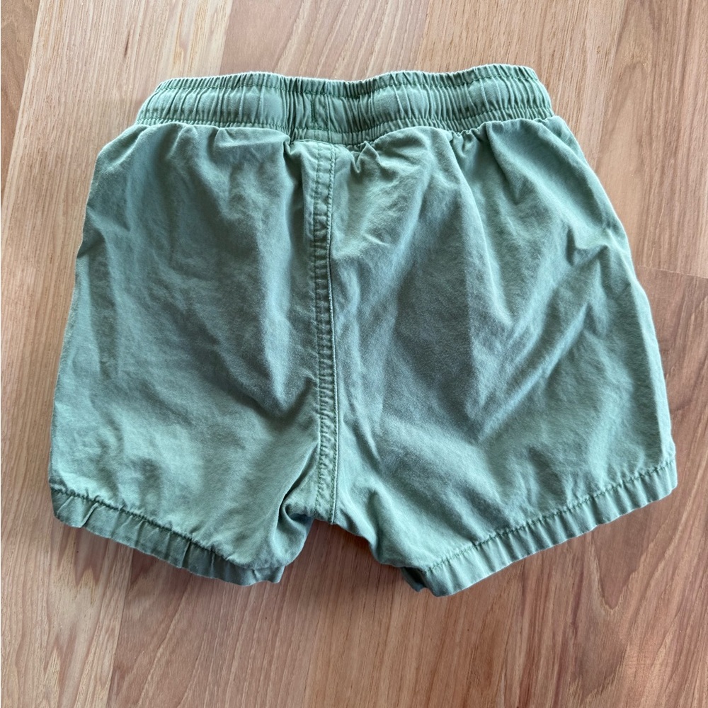 H&M Green and Gray Striped shorts - Picture 5 of 6